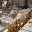 shrink-wrapping-travertine-tile-at-factory