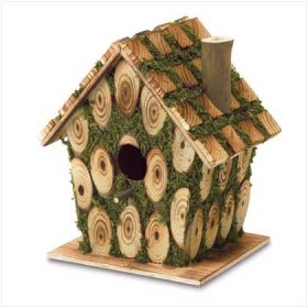 A birdhouse with moss growing on it. birdhouse-with-moss.jpg