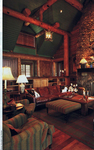 tongue-and-groove-ceiling-painted-green-in-a-log-home2.jpg