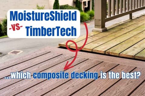 MoistureShield vs TimberTech Composite Decks