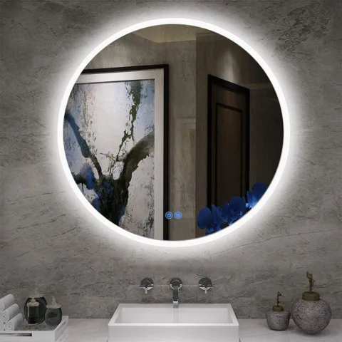 This is the lighted fog-free mirror that we are having installed in our new master bathroom.