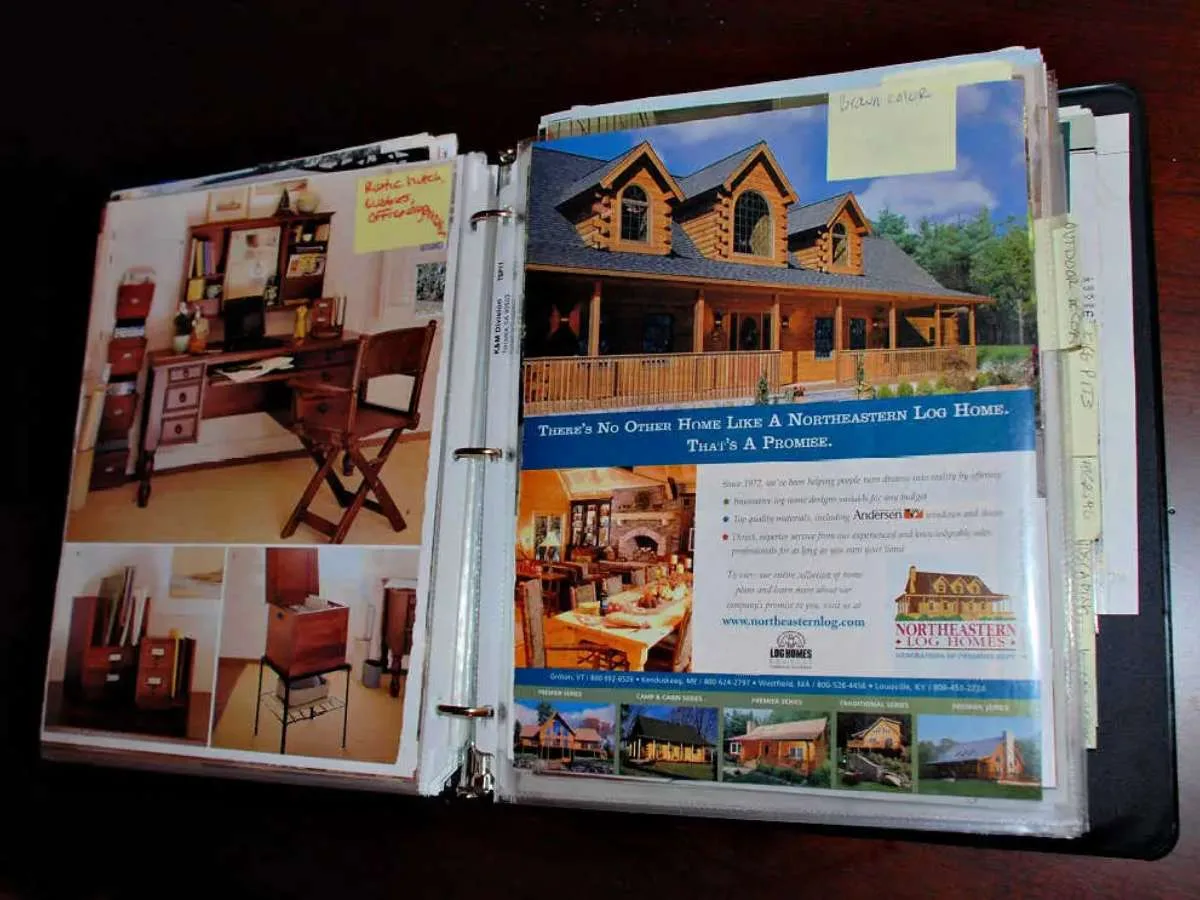 This is Version 2.0 of my dream house Idea Notebook - Lots of dream home inspiration and ideas!