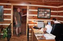 Honest Abe's model home is loaded with helpful information about log homes in general... plus information about their own log home packages.