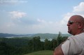 Jim getting an overview of the property during one of our first visits to Dale Hollow Lake.